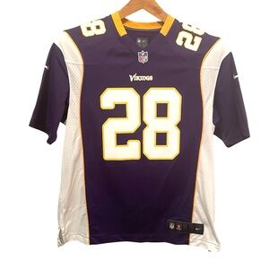 Nike Onfield NFL Men’s Minnesota Vikings Jersey Adrian Peterson Size Large